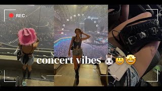 bad bunny concert vlog 🤠🐰🤩✨ [upl. by Binnings]