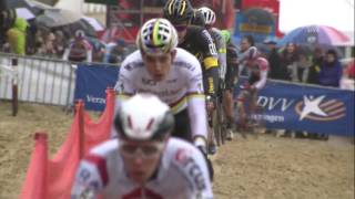 Cyclocross  Veldrijden 201617  DVV Verzekeringen Trofee Round 8  Krawatencross Lille Men [upl. by Bergen550]