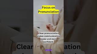 Improve Communication with Clear Pronunciation❗️ english learnenglish tips languagelearning esl [upl. by Ahsiekan902]