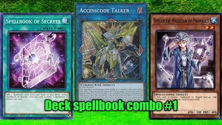 DECK SPELLBOOK COMBO 1 [upl. by Hgielar680]