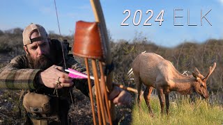 This aint for Sissies  2024 Traditional Bowhunting ELK [upl. by Garrek]