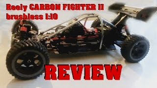 Reely CARBON FIGHTER II 2 BRUSHLESS 110  Review  Testbericht  Darconizer RC [upl. by Druce]