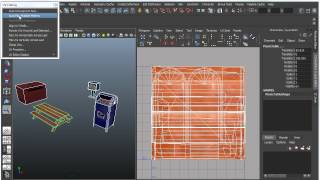 Maya Bonus Tools  Auto UV Map Multiple Meshes [upl. by Sieber967]