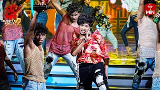 SteppaMaar SongCharan Sai Performance  Dhee Celebrity Special2  14th August 2024  ETV Telugu [upl. by Salsbury]