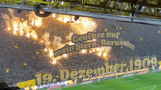 Leuchte auf mein Stern Borussia Choreography  19 Dec 2023  BVB 1 vs 1 Mainz 05 [upl. by Norton]