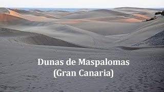 Gran Canaria wieczorny spacer po wydmach Dunas de Maspalomas [upl. by Liagabba946]