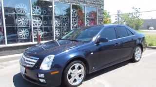 HILLYARD RIM LIONS 2007 CADILLAC STS WITH 18 INCH CHROME RIMS CUSTOM RIMS [upl. by Victor]