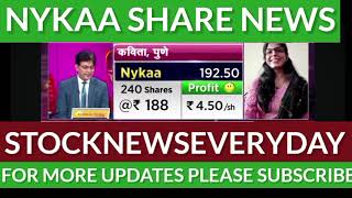 nykaa share latest news [upl. by Olds]