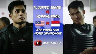 JUFFERI JAMARI V KOMANG HARIK  MALAYSIA V INDONESIA  2018 PENCAK SILAT WORLD CHAMPIONSHIPS [upl. by Sig]