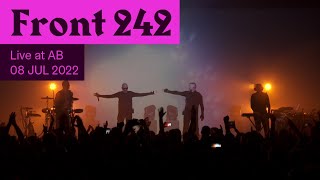 Front 242 Live at AB  Ancienne Belgique [upl. by Zacharias]