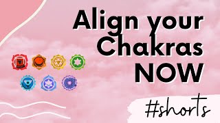 ✨ Quick and Easy CHAKRA ALIGNMENT ✨ [upl. by Philippine]