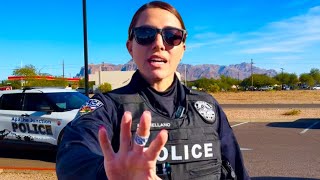 Attacked FEMALE TYRANT GOES INSANE FASTMUST SEE First Amendment Audit Apache Junction Arizona [upl. by Aigroeg]