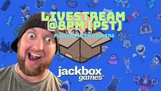 JACKBOX amp AMONG US Playing with viewers talk in the discord [upl. by Etnoj]