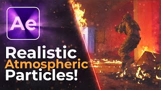 After Effects Tutorial Atmospheric Particles Dust and Smoke Effects [upl. by Brenner]