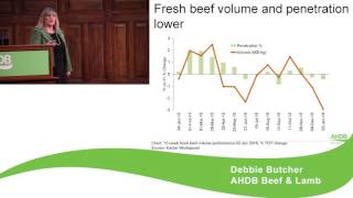 Cattle market outlook Debbie Butcher at Outlook 2016 [upl. by Evilo607]