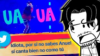 🔥Fans de ANUEL me atacan🔥 por decir que usa AUTOTUNE [upl. by Ennyletak]