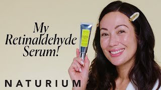 NATURIUM Retinaldehyde Cream Serum 005 to Visibly Reduce Fine Lines amp Smooth Your Skin [upl. by Amej]