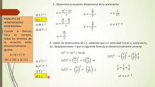 Ecuaciones dimensionales [upl. by Ballard]