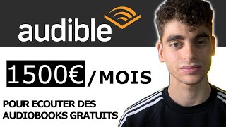 Gagner de l’argent 1500€mois pour lire des AUDIOBOOKS GRATUITS sur AudibleARGENT PAYPAL GRATUIT [upl. by Suhpesoj349]