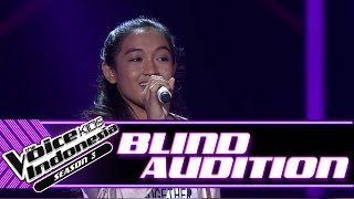 Vari  City of Stars  Blind Auditions  The Voice Kids Indonesia Season 3 GTV 2018 [upl. by Nyluqcaj]