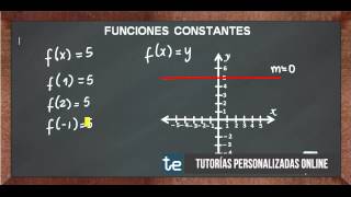 Funciones Constantes [upl. by Eerat]