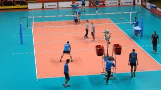 Nazionale Italiana Pallavolo Maschile  Allenamento Battute [upl. by Dachi591]