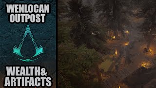 Wenlocan Outpost Wealth amp Loot Locations  Sciropescire  Assassins Creed Valhalla Gameplay [upl. by Chari]