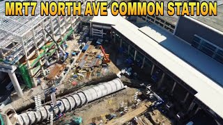 CONCRETE PIPES NAKALATAG NAMRT7 NORTH AVE COMMON STATION UNIFIED GRAND CENTRAL STATION UPDATE [upl. by Kryska625]