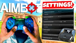 New UPDATED Controller Settings give you AIMBOT🔥 Warzone [upl. by Ahsenac]