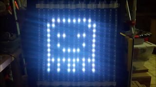 How to build your own LED display from addressable rgb LED strips [upl. by Mun]