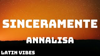 Annalisa  Sinceramente Sanremo 2024  TestoLyrics [upl. by Assirat]