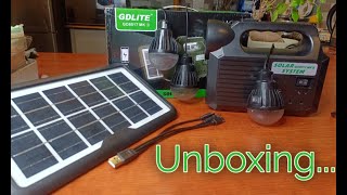 GDLite Solar Light System  Unboxing unboxing review reviews gdlight solar [upl. by Burrows]