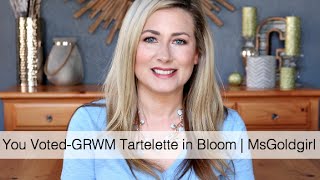 Tartelette in Bloom GRWM By Request  MsGoldgirl [upl. by Nylzor]