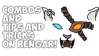 Rengar Combos AND Tips And Tricks [upl. by Tnomal860]