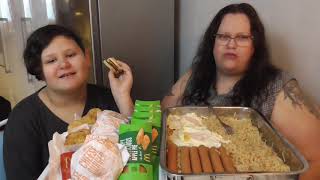 Mukbang Brunch  Nudlar och Mc donalds [upl. by Oelak]