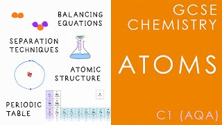 ATOMS  GCSE Chemistry AQA Topic C1 [upl. by Aicnelev]