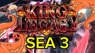 GETTING TO SEA 3 IN KING LEGACY [upl. by Yborian270]