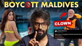 Modi destroyed Maldives just in a Second  Maldives Controversy [upl. by Harias279]