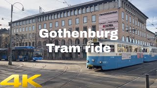 GothenburgGöteborg Sweden 🇸🇪  City Tramway amp Tram 🚊 Ride 4K HDR [upl. by Quackenbush395]