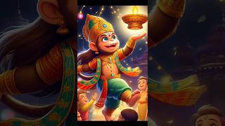 happy diwali hanuman hanuman diwali [upl. by Nannah]