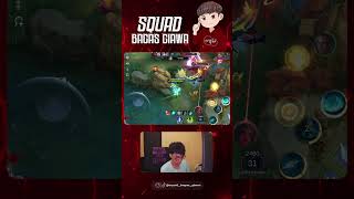 fredrin ling squadbagasgiawa gameplay mobilelegends montage mlbb viral short short [upl. by Alyaj1]