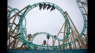 Hangtime  Knotts Berry Farms  HD Front Row POV [upl. by Anida]