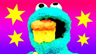 Count amp Learn Video Cookie Monster Eats Cake Making a Mess Halloween Cake Thomas amp Friends [upl. by Levram]