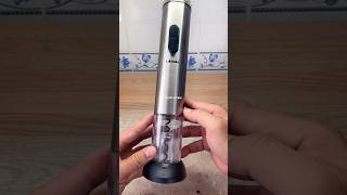 Electric corkscrew with foil cutter wine openerKhui rượu vang dùng pin [upl. by Eerised518]