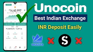 UnoCoin Indian Exchange  Easy Deposit amp Withdraw INR  Best Indian exchange for crypto [upl. by Jaffe193]