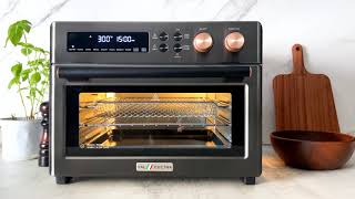 Air Fryer Toaster Oven VAL CUCINA Infrared Heating Extra Large Countertop Convection Oven [upl. by Nodle]