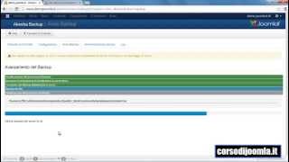 Trasferire Joomla da remoto a locale con Akeeba Backup e Kickstart  HD [upl. by Naga]