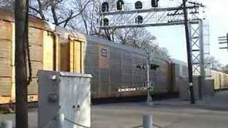 Norfolk Southern in Lockland Ohio [upl. by Scoter]