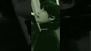 Hai ye nasha ya hai zeher bts taehyung version short video 💜 trending taehyung youtube btsarmy [upl. by Einwahr]