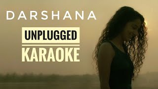 Darshana  Hridayam  Unplugged 87  Karaoke with Lyrics  Athul Bineesh [upl. by Monjan905]